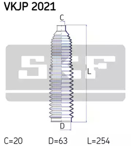 Фото VKJP2021 Комплект пыльника SKF {forloop.counter}}